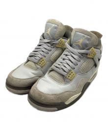 NIKE（ナイキ）の古着「AIR JORDAN 4 RETRO SE」｜グレー×ベージュ