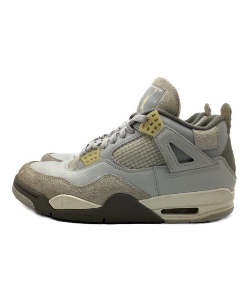 NIKE（ナイキ）NIKE (ナイキ) AIR JORDAN 4 RETRO SE グレー×ベージュ サイズ:27.5の古着・服飾アイテム