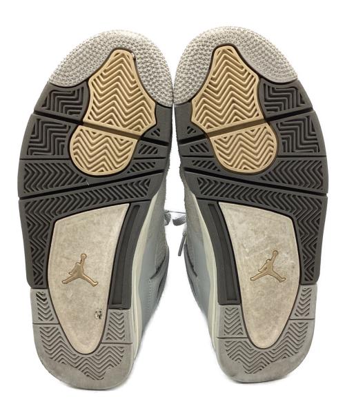 NIKE（ナイキ）NIKE (ナイキ) AIR JORDAN 4 RETRO SE グレー×ベージュ サイズ:27.5の古着・服飾アイテム