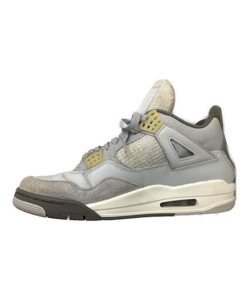 NIKE（ナイキ）NIKE (ナイキ) AIR JORDAN 4 RETRO SE グレー×ベージュ サイズ:27.5の古着・服飾アイテム