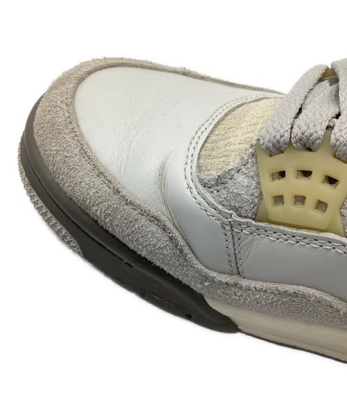 NIKE（ナイキ）NIKE (ナイキ) AIR JORDAN 4 RETRO SE グレー×ベージュ サイズ:27.5の古着・服飾アイテム