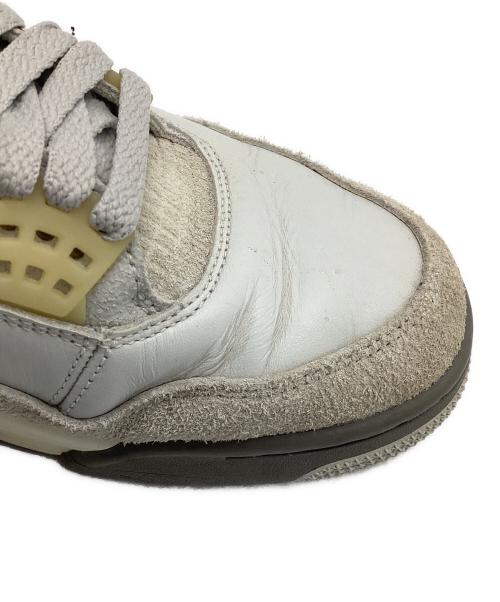 NIKE（ナイキ）NIKE (ナイキ) AIR JORDAN 4 RETRO SE グレー×ベージュ サイズ:27.5の古着・服飾アイテム