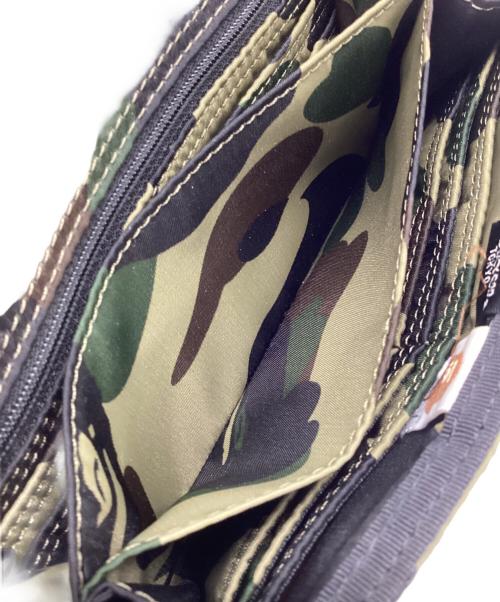 PORTER（ポーター）PORTER (ポーター) A BATHING APE (アベイシングエイプ) 長財布 カーキの古着・服飾アイテム
