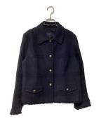 BURBERRY LONDONバーバリーロンドン）の古着「金釦ジャケット」｜ネイビー