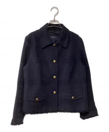 BURBERRY LONDON（バーバリーロンドン）の古着「金釦ジャケット」｜ネイビー