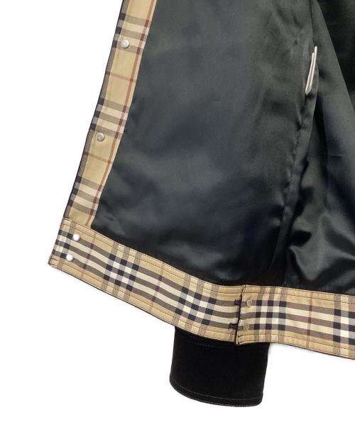 BURBERRY BLACK LABEL（バーバリーブラックレーベル）BURBERRY BLACK LABEL (バーバリーブラックレーベル) ベロアジャケット ブラック サイズ:Lの古着・服飾アイテム