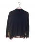 BURBERRY BLACK LABEL (バーバリーブラックレーベル) ニットジャケット ブラック×ベージュ サイズ:3：7000円