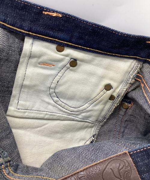 EVISU YAMANE&COMPANY（エヴィス ヤマネ アンド カンパニー）EVISU YAMANE&COMPANY (エヴィス ヤマネ アンド カンパニー) デニムパンツ インディゴ サイズ:24×32の古着・服飾アイテム