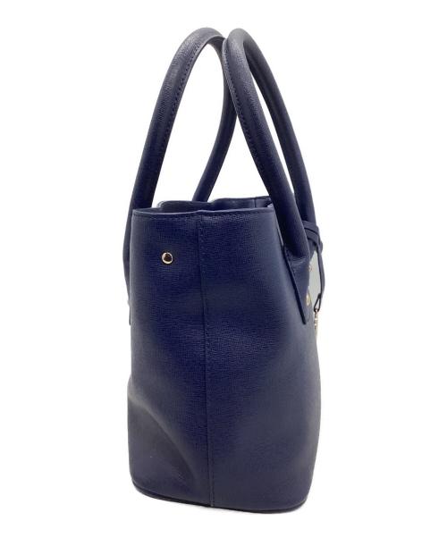 FURLA（フルラ）FURLA (フルラ) ハンドバッグ ネイビーの古着・服飾アイテム