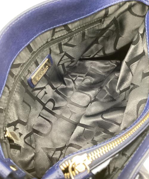 FURLA（フルラ）FURLA (フルラ) ハンドバッグ ネイビーの古着・服飾アイテム