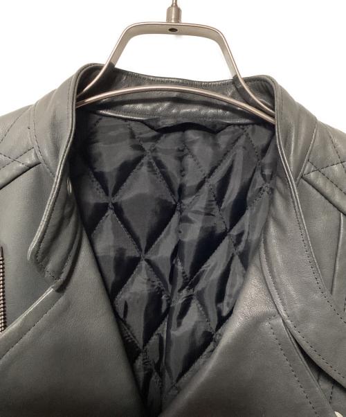 RAINMAKER（レインメーカー）RAINMAKER (レインメーカー) ライダースジャケット ブラック サイズ:48の古着・服飾アイテム