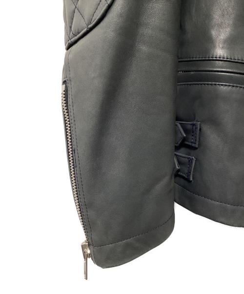 RAINMAKER（レインメーカー）RAINMAKER (レインメーカー) ライダースジャケット ブラック サイズ:48の古着・服飾アイテム