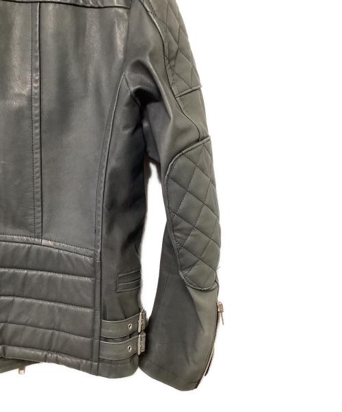 RAINMAKER（レインメーカー）RAINMAKER (レインメーカー) ライダースジャケット ブラック サイズ:48の古着・服飾アイテム