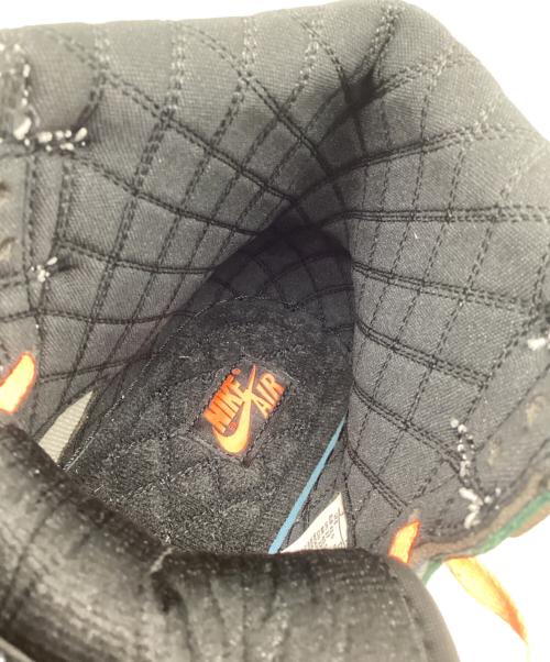 NIKE（ナイキ）NIKE (ナイキ) AIR JORDAN1 RETRO HIGH OG ブラウン×パープル×グリーン サイズ:27の古着・服飾アイテム