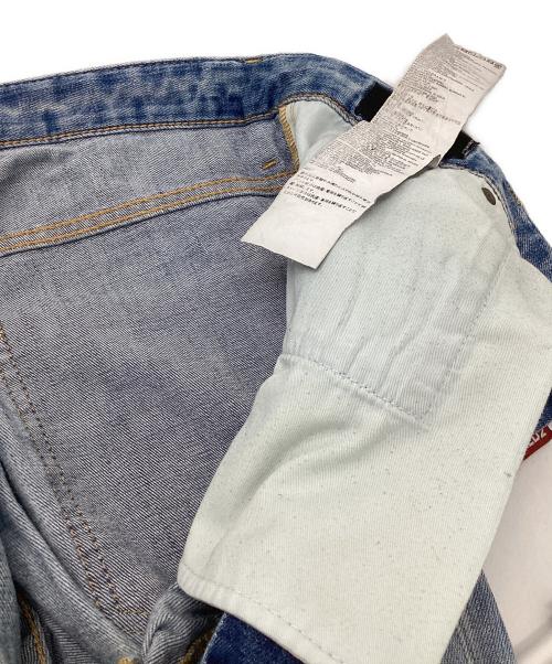 DSQUARED2（ディースクエアード）DSQUARED2 (ディースクエアード) ダメージ加工デニムパンツ ブルー サイズ:50の古着・服飾アイテム