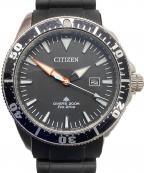 CITIZENシチズン）の古着「ダイバーズウォッチ」｜ブラック