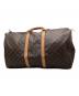 LOUIS VUITTON (ルイ ヴィトン) キーポル55 ブラウン：130000円