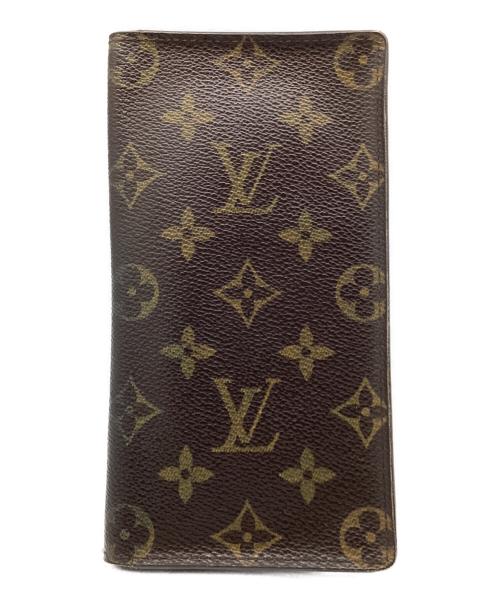 LOUIS VUITTON（ルイ ヴィトン）LOUIS VUITTON (ルイ ヴィトン) ポルト・カルト・クレディ ブラウンの古着・服飾アイテム