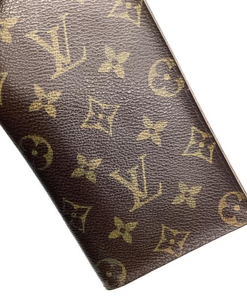 LOUIS VUITTON（ルイ ヴィトン）LOUIS VUITTON (ルイ ヴィトン) ポルト・カルト・クレディ ブラウンの古着・服飾アイテム