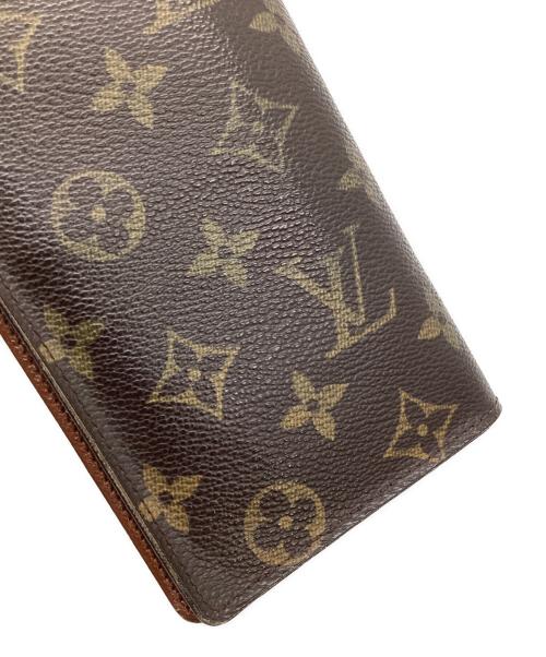 LOUIS VUITTON（ルイ ヴィトン）LOUIS VUITTON (ルイ ヴィトン) ポルト・カルト・クレディ ブラウンの古着・服飾アイテム
