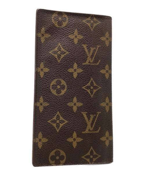 LOUIS VUITTON（ルイ ヴィトン）LOUIS VUITTON (ルイ ヴィトン) ポルトバルール カルトクレディ ブラウンの古着・服飾アイテム