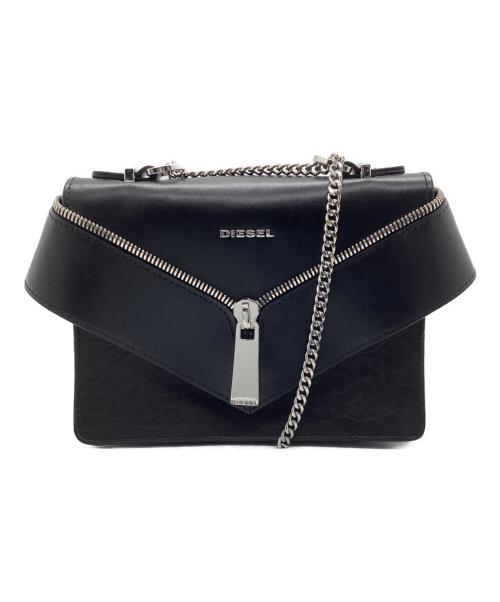 DIESEL（ディーゼル）DIESEL (ディーゼル) ショルダーバッグ ブラックの古着・服飾アイテム