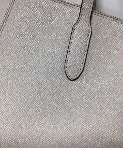 COACH（コーチ）COACH (コーチ) ハンドバッグ ホワイトの古着・服飾アイテム