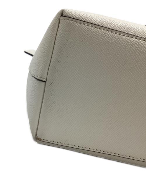 COACH（コーチ）COACH (コーチ) ハンドバッグ ホワイトの古着・服飾アイテム