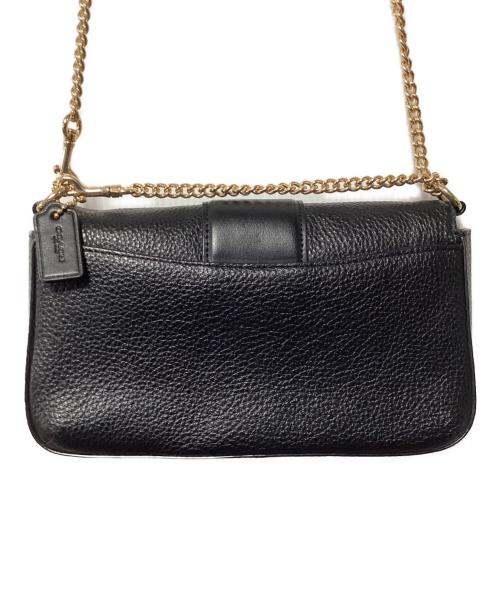 COACH（コーチ）COACH (コーチ) チェーンショルダーバッグ ブラックの古着・服飾アイテム