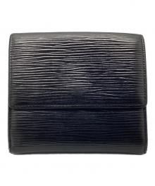 LOUIS VUITTON（ルイ ヴィトン）の古着「ポルト モネ ビエ カルト クレディ」｜ブラック