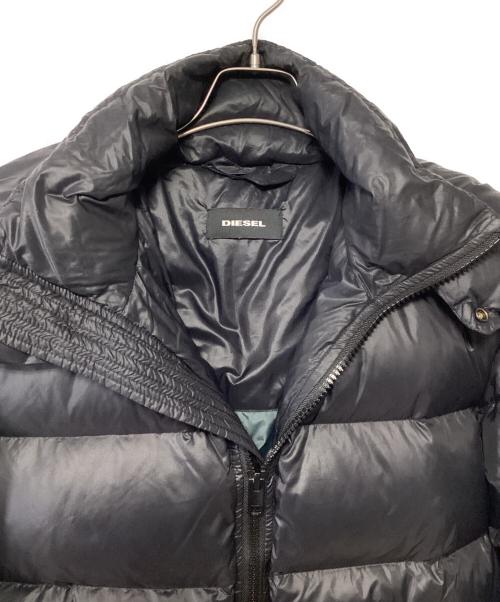 DIESEL（ディーゼル）DIESEL (ディーゼル) ダウンジャケット ブラック サイズ:Lの古着・服飾アイテム