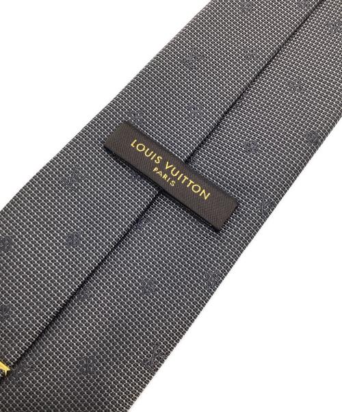 LOUIS VUITTON（ルイ ヴィトン）LOUIS VUITTON (ルイ ヴィトン) シルクネクタイ グレー サイズ:不明の古着・服飾アイテム