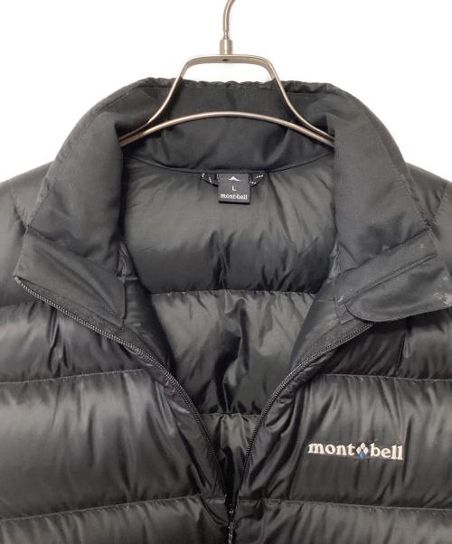 mont-bell（モンベル）mont-bell (モンベル) ダウンベスト ブラック サイズ:Lの古着・服飾アイテム