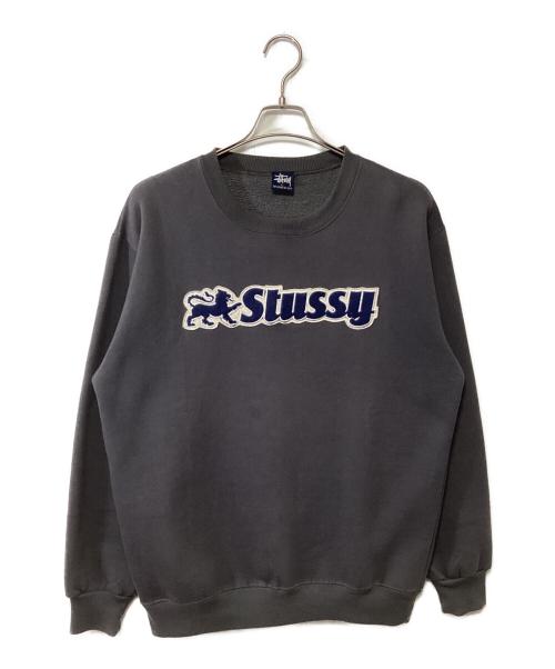 stussy（ステューシー）stussy (ステューシー) スウェット グレー サイズ:Lの古着・服飾アイテム