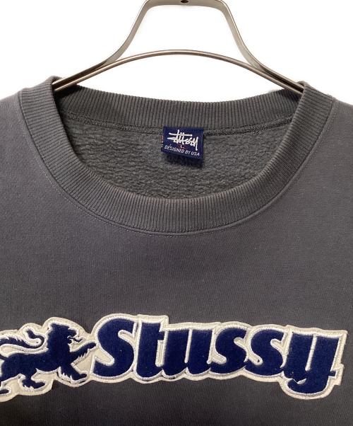 stussy（ステューシー）stussy (ステューシー) スウェット グレー サイズ:Lの古着・服飾アイテム