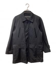 DAKS（ダックス）の古着「ダウンライナーステンカラーコート」｜ネイビー