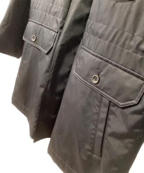 DAKS（ダックス）DAKS (ダックス) ダウンライナーステンカラーコート ネイビー サイズ:Mの古着・服飾アイテム