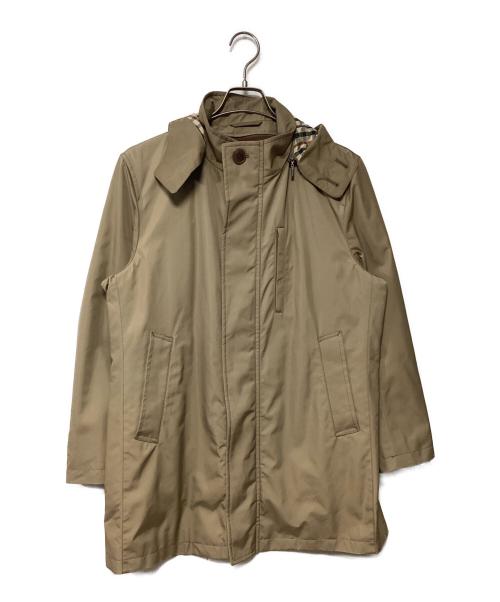 DAKS（ダックス）DAKS (ダックス) フーデッドコート ベージュ サイズ:Sの古着・服飾アイテム