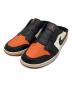 JORDAN GOLF（ジョーダンゴルフ）の古着「AIR JORDAN MULE GOLF」｜オレンジ×ホワイト×ブラック