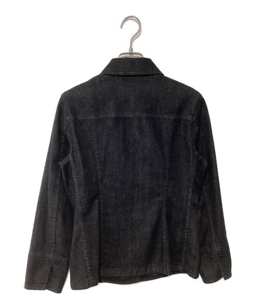 BURBERRY（バーバリー）BURBERRY (バーバリー) デニムジャケット ブラック サイズ:38の古着・服飾アイテム