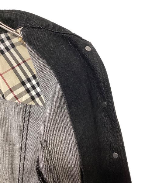 BURBERRY（バーバリー）BURBERRY (バーバリー) デニムジャケット ブラック サイズ:38の古着・服飾アイテム