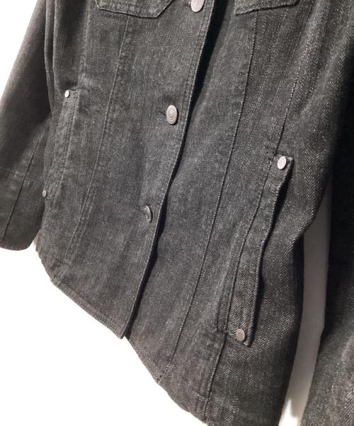 BURBERRY（バーバリー）BURBERRY (バーバリー) デニムジャケット ブラック サイズ:38の古着・服飾アイテム