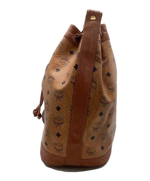 MCM（エムシーエム）MCM (エムシーエム) ショルダーバッグ ブラウンの古着・服飾アイテム