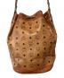 MCM (エムシーエム) ショルダーバッグ ブラウン：12000円