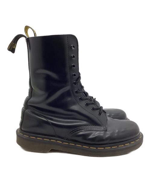 Dr.Martens（ドクターマーチン）Dr.Martens (ドクターマーチン) レザーブーツ ブラック サイズ:UK7の古着・服飾アイテム