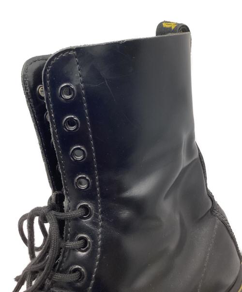 Dr.Martens（ドクターマーチン）Dr.Martens (ドクターマーチン) レザーブーツ ブラック サイズ:UK7の古着・服飾アイテム