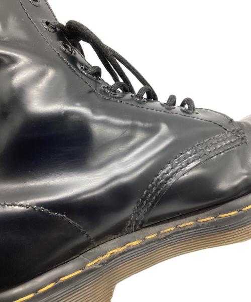 Dr.Martens（ドクターマーチン）Dr.Martens (ドクターマーチン) レザーブーツ ブラック サイズ:UK7の古着・服飾アイテム