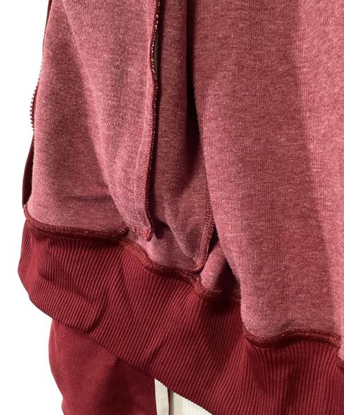 adidas（アディダス）adidas (アディダス) ジップパーカー レッド サイズ:Sの古着・服飾アイテム