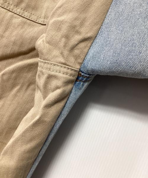 Matin Kim（マーティン・キム）Matin Kim (マーティン・キム) デニムパンツ ベージュ×ブルー サイズ:Mの古着・服飾アイテム