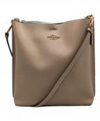 COACHコーチ）の古着「ショルダーバッグ」｜ベージュ
